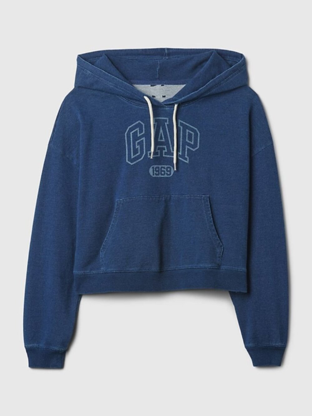 Gap Women's Blue and Navy Hoodie